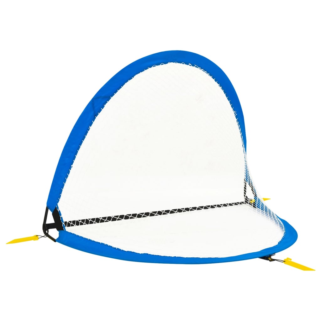 vidaXL Bramki do treningu piłkarskiego, 2 szt., 119x82x84,5 cm