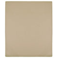 vidaXL Prześcieradła, 2 szt., taupe, 180x200 cm, dżersej bawełniany