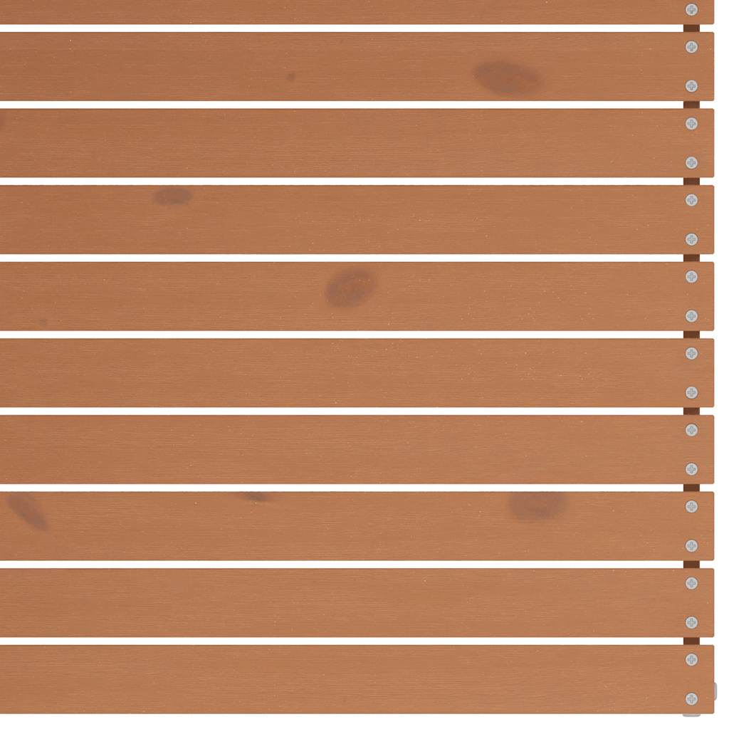 vidaXL Ogrodowe siedziska środkowe, 4 szt., miodowy brąz, lita sosna