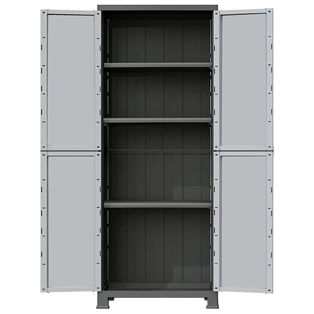 vidaXL Szafka plastikowa, 68x39x171,5 cm