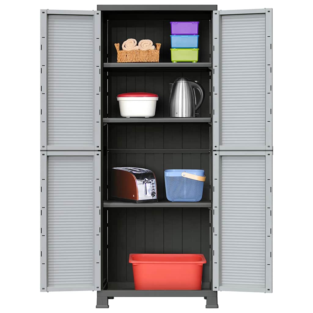 vidaXL Szafka plastikowa, 68x39x171,5 cm