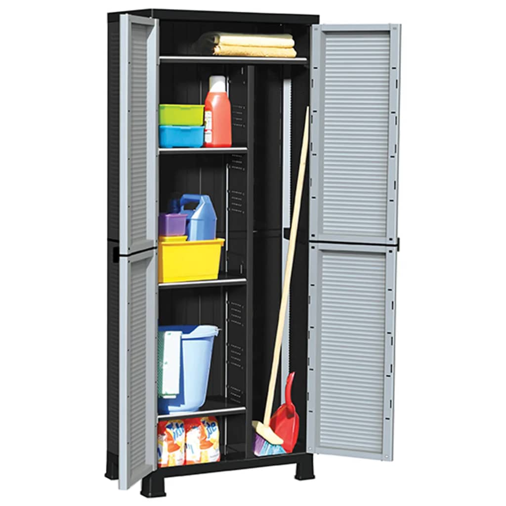 vidaXL Szafka plastikowa, 68x39x171,5 cm