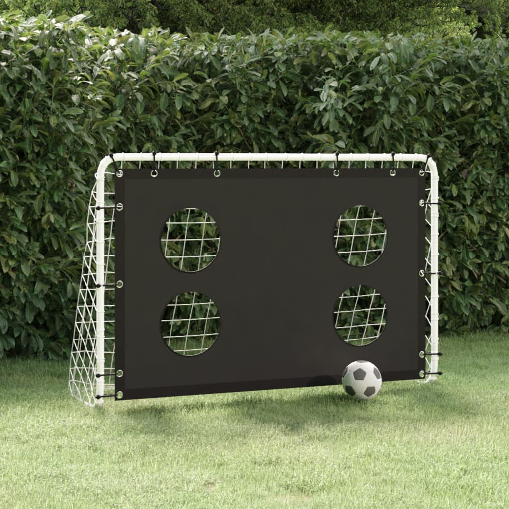 vidaXL Bramka treningowa do piłki nożnej, stal, 184x61x122 cm