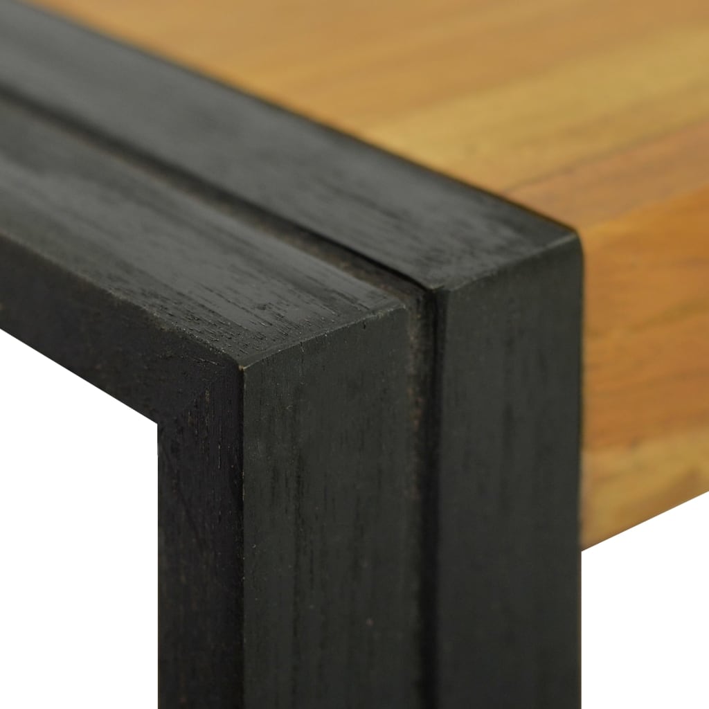vidaXL Łazienkowa półka ścienna, 110x45x35 cm, lite drewno tekowe