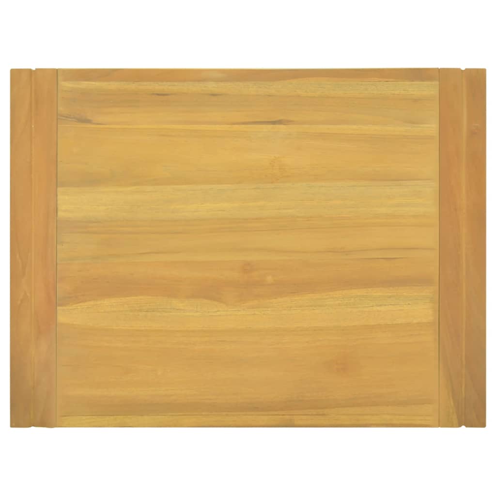 vidaXL Półka do łazienki, 60x45x35 cm, lite drewno tekowe