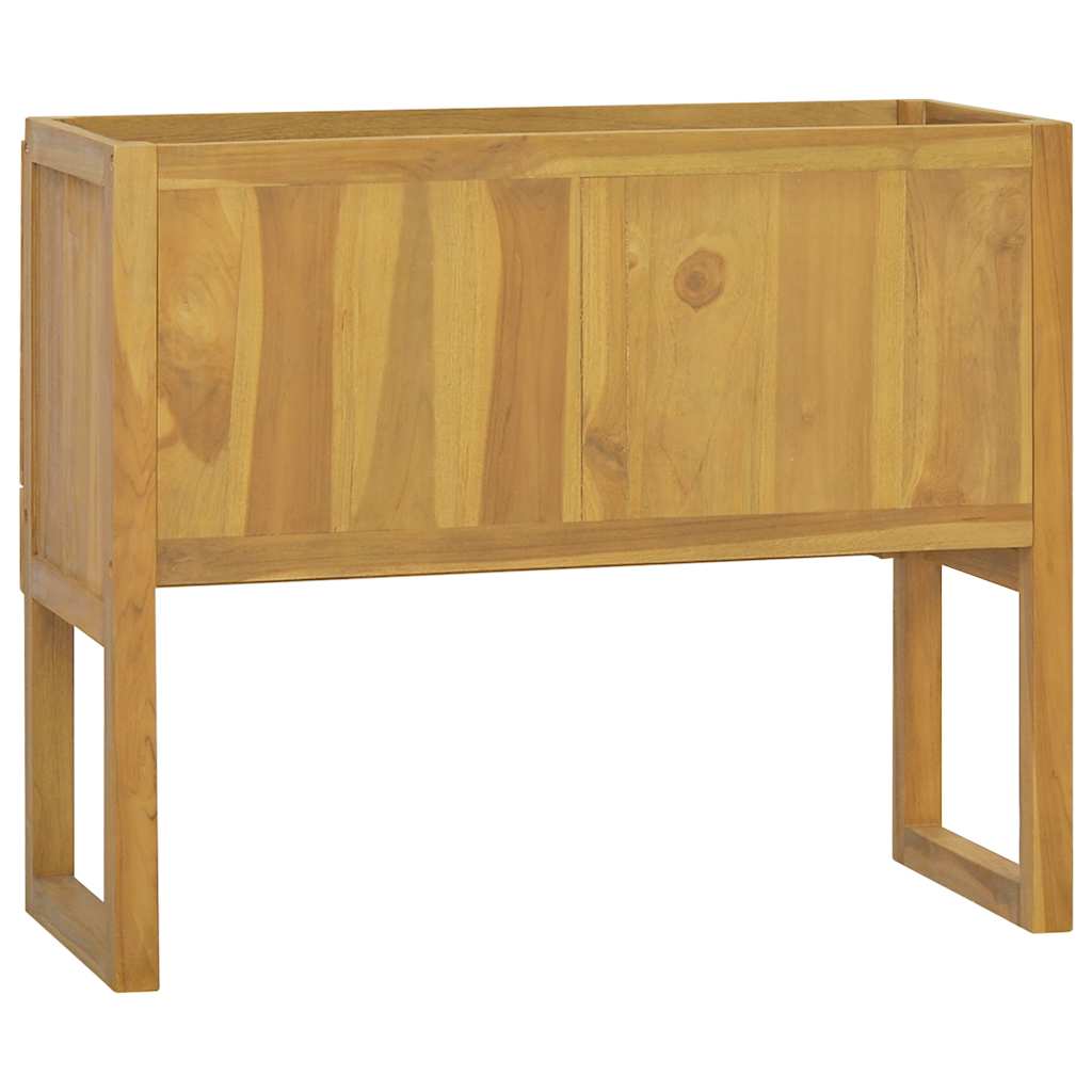 vidaXL Szafka łazienkowa, 90x40x75,5 cm, lite drewno tekowe
