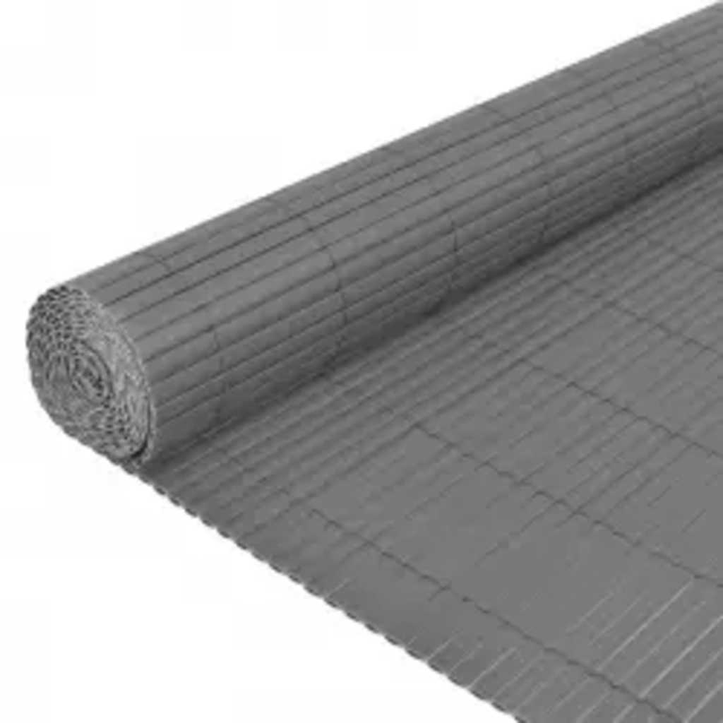 vidaXL Ogrodzenie dwustronne, 110 x 300 cm, szare