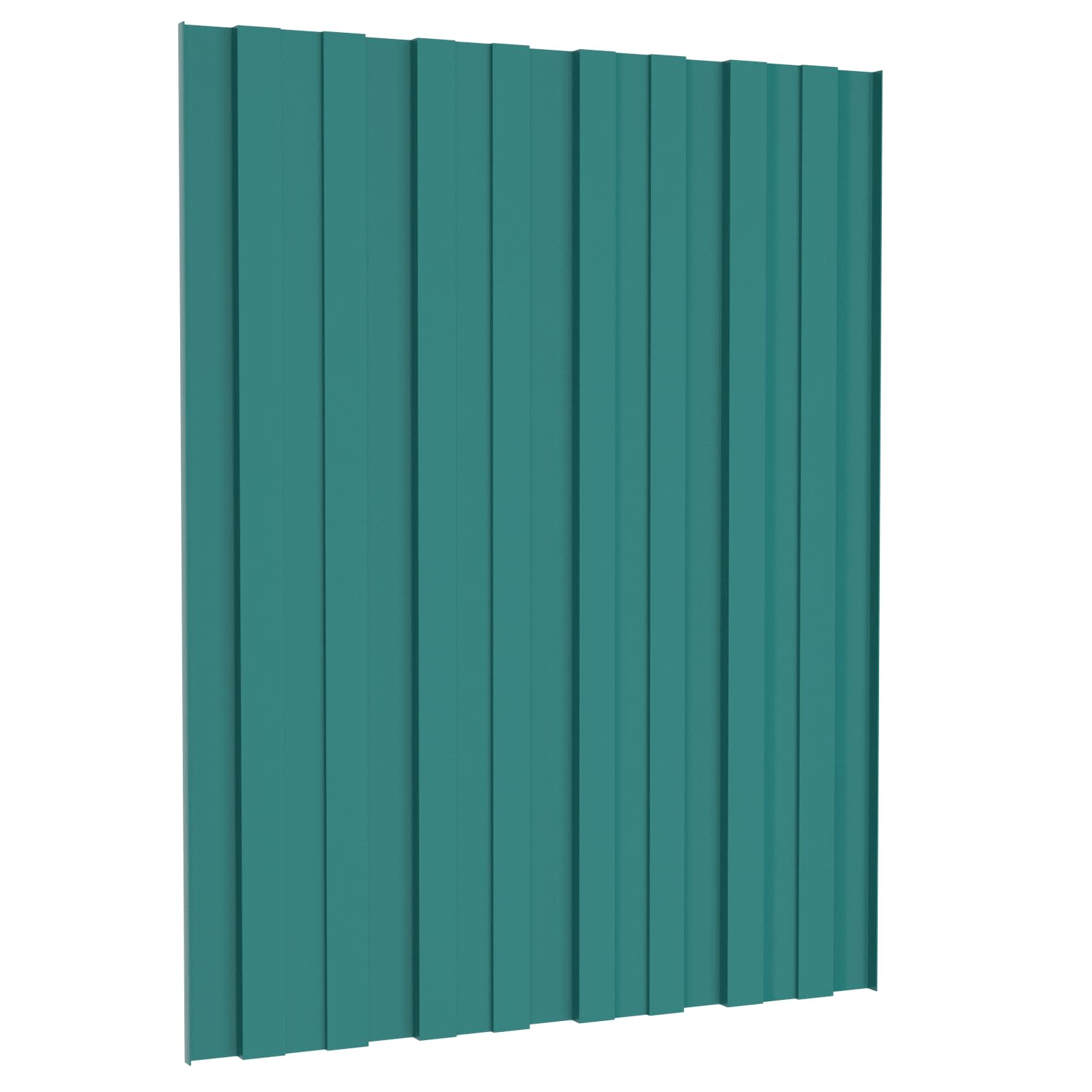vidaXL Panel dachowy 36 pcs zielony 60 x 45 cm Stal galwanizowana