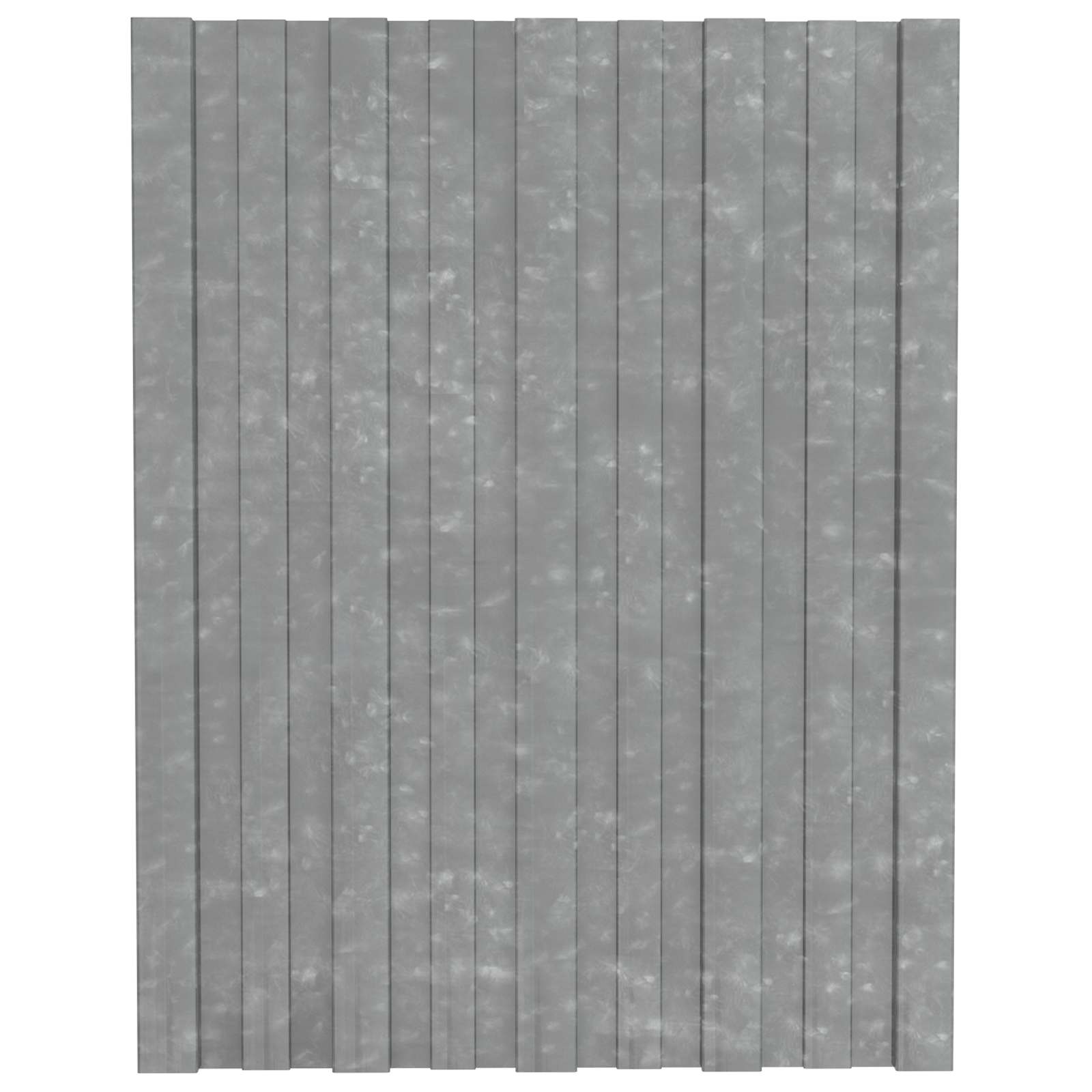 vidaXL Panel dachowy 36 pcs srebrny 60 x 45 cm Stal galwanizowana