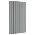 vidaXL Panel dachowy 36 pcs Szary 80 x 45 cm Stal galwanizowana