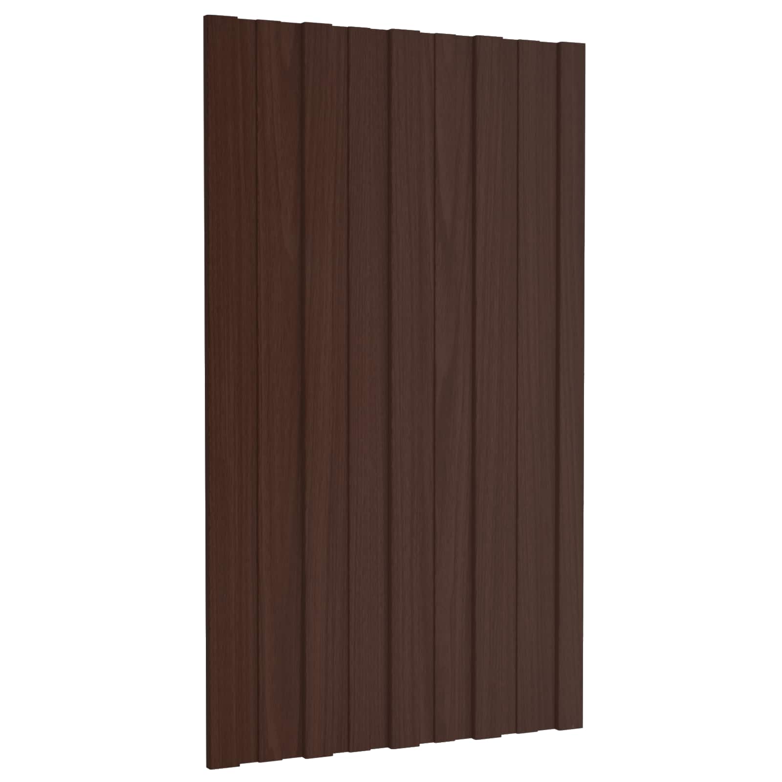 vidaXL Panel dachowy 36 pcs brązowy 80 x 45 cm Stal galwanizowana