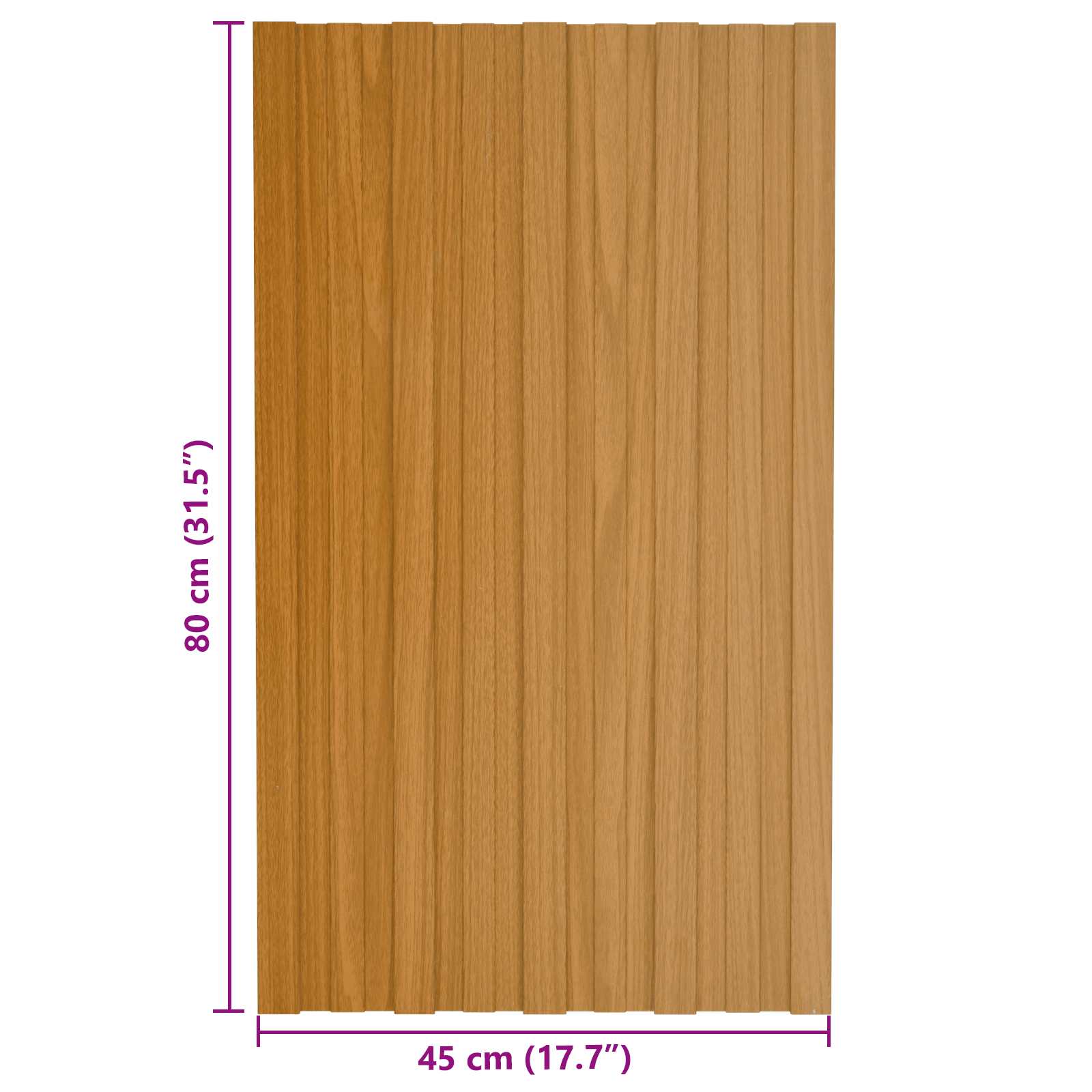 vidaXL Panel dachowy 12 pcs naturalny 80 x 45 cm Stal galwanizowana