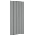 vidaXL Panel dachowy 36 pcs Szary 100 x 45 cm Stal galwanizowana