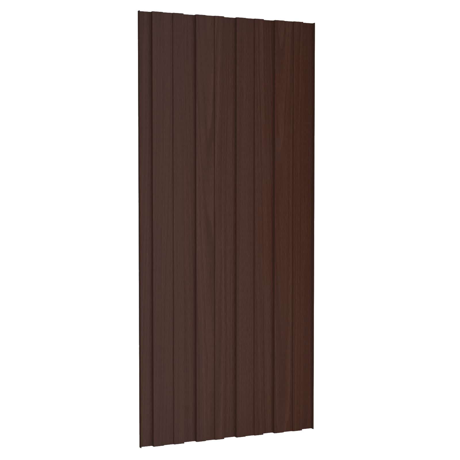 vidaXL Panel dachowy 36 pcs brązowy 100 x 45 cm Stal galwanizowana