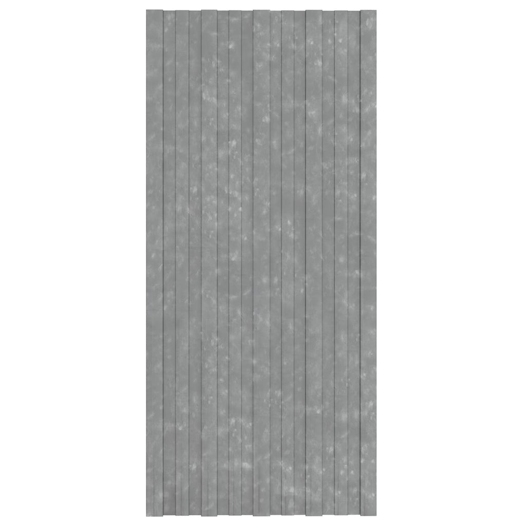 vidaXL Panel dachowy 12 pcs srebrny 100 x 45 cm Stal galwanizowana