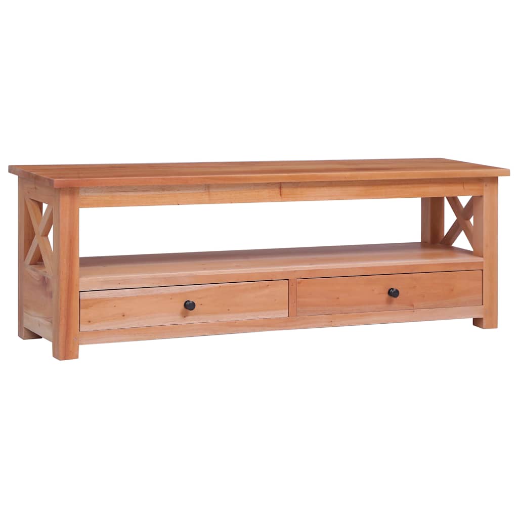 vidaXL Szafka pod TV, 115x30x40 cm, lite drewno mahoniowe