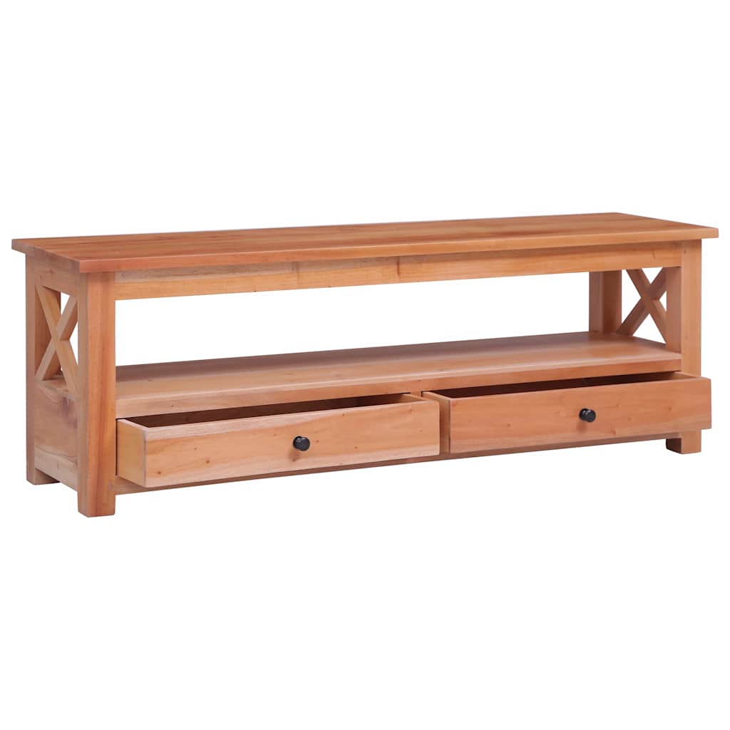 vidaXL Szafka pod TV, 115x30x40 cm, lite drewno mahoniowe