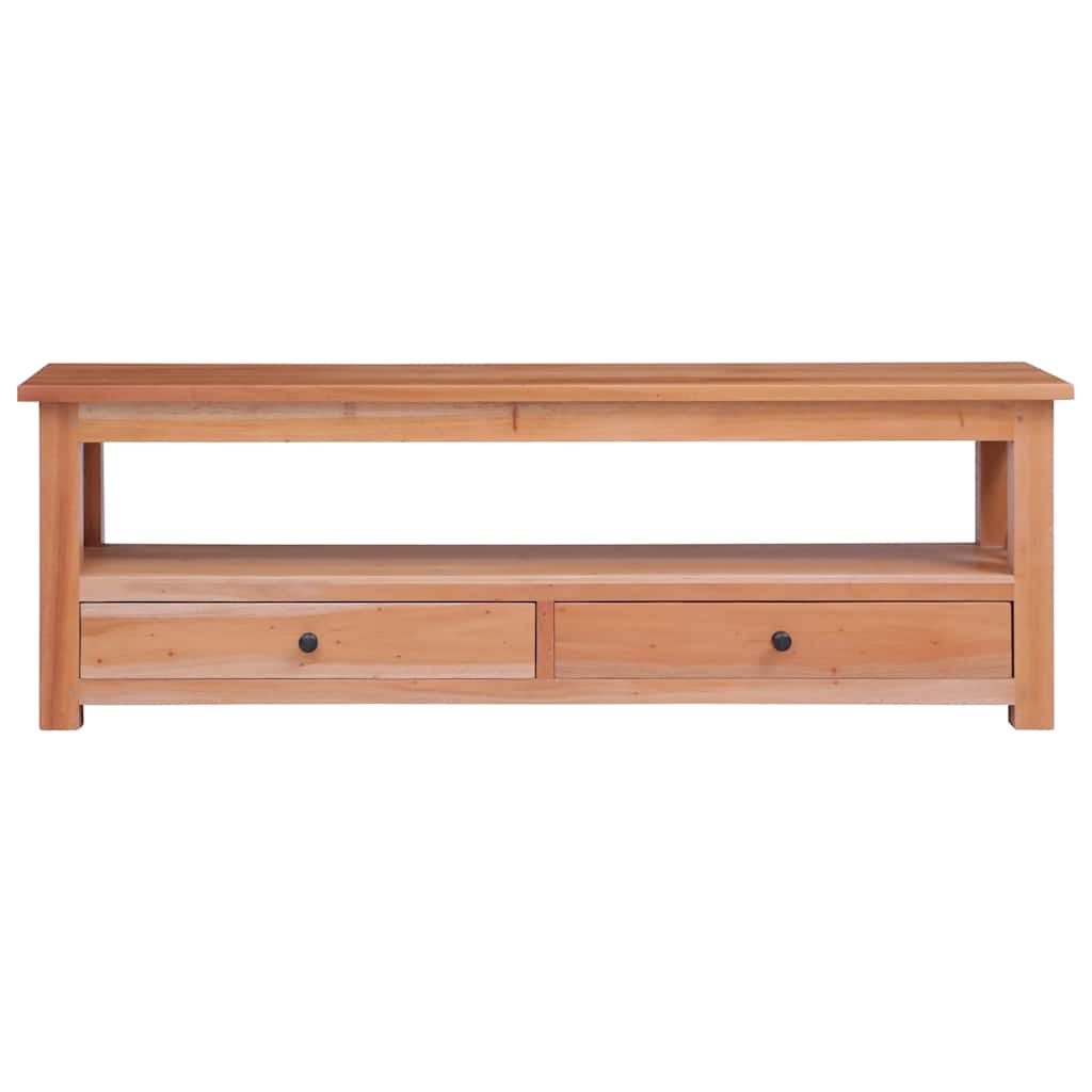 vidaXL Szafka pod TV, 115x30x40 cm, lite drewno mahoniowe