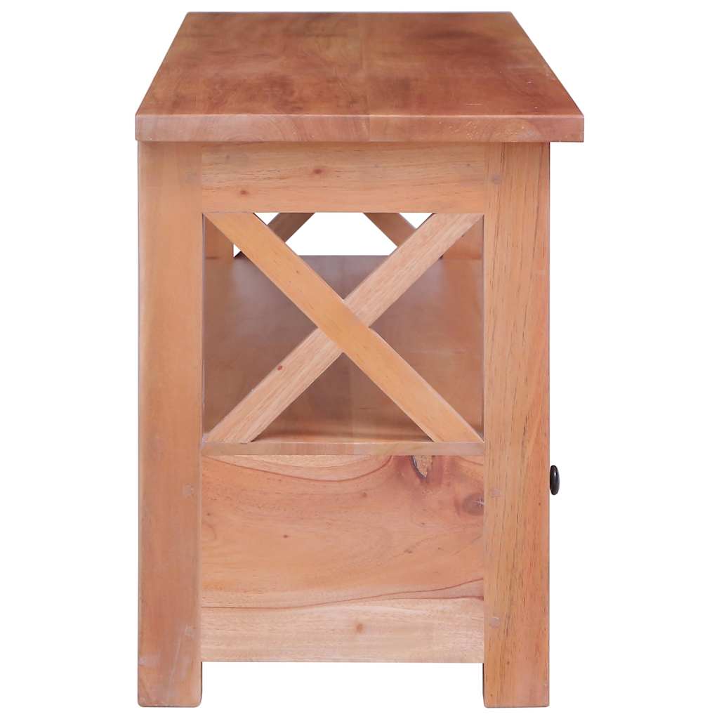 vidaXL Szafka pod TV, 115x30x40 cm, lite drewno mahoniowe