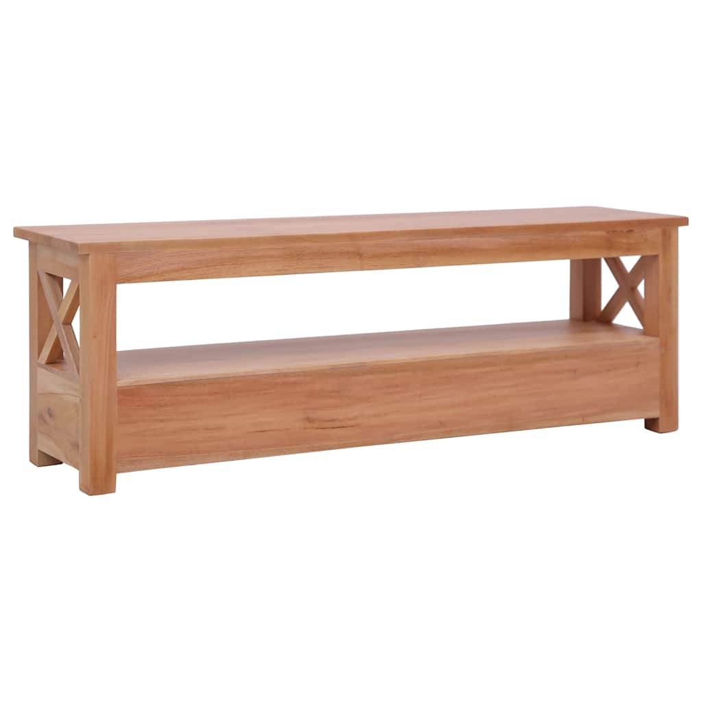 vidaXL Szafka pod TV, 115x30x40 cm, lite drewno mahoniowe