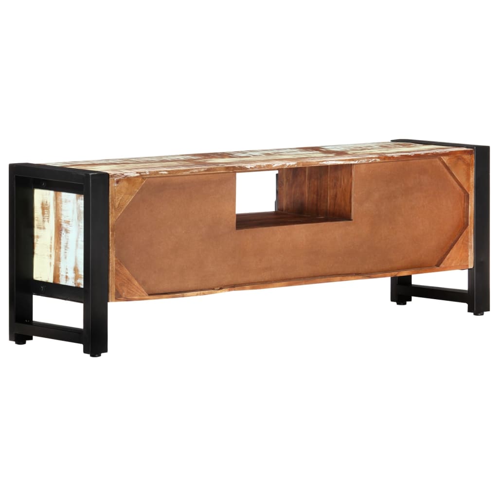 vidaXL Szafka pod TV, 120 x 30 x 40 cm, lite drewno odzyskane