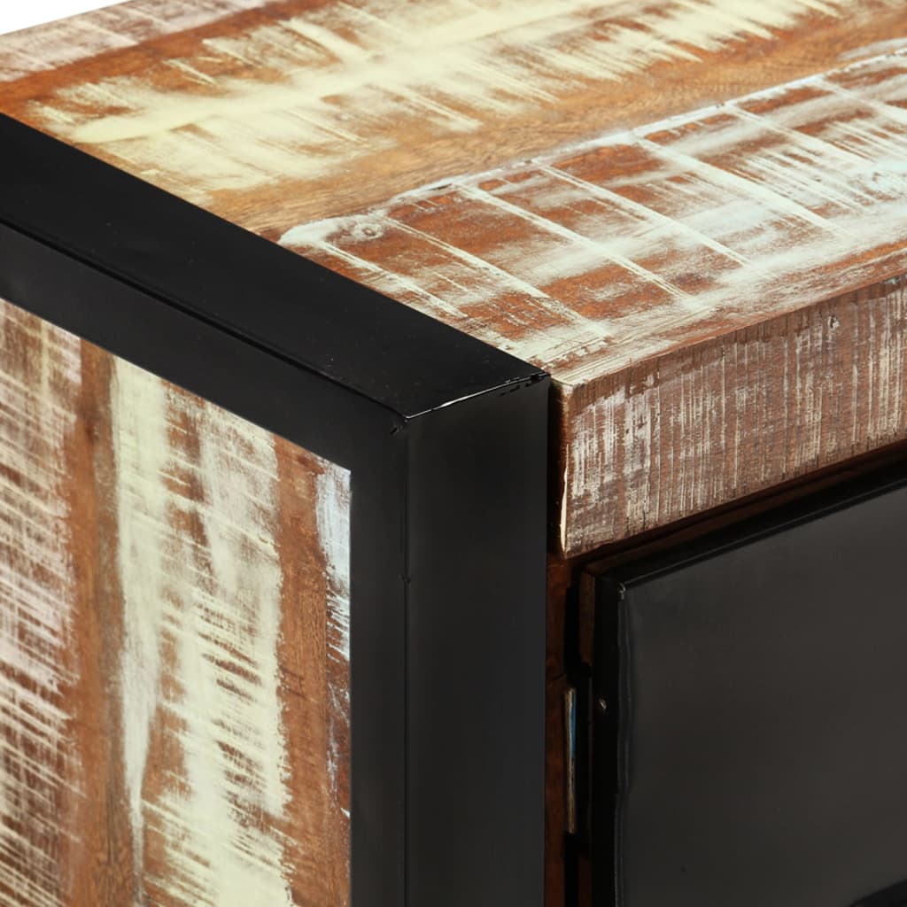 vidaXL Szafka pod TV, 120 x 30 x 40 cm, lite drewno odzyskane