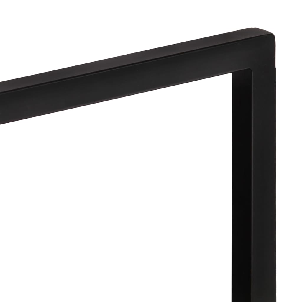 vidaXL Półki ścienne, 2 szt., 60x25x35 cm, lite drewno akacjowe i stal