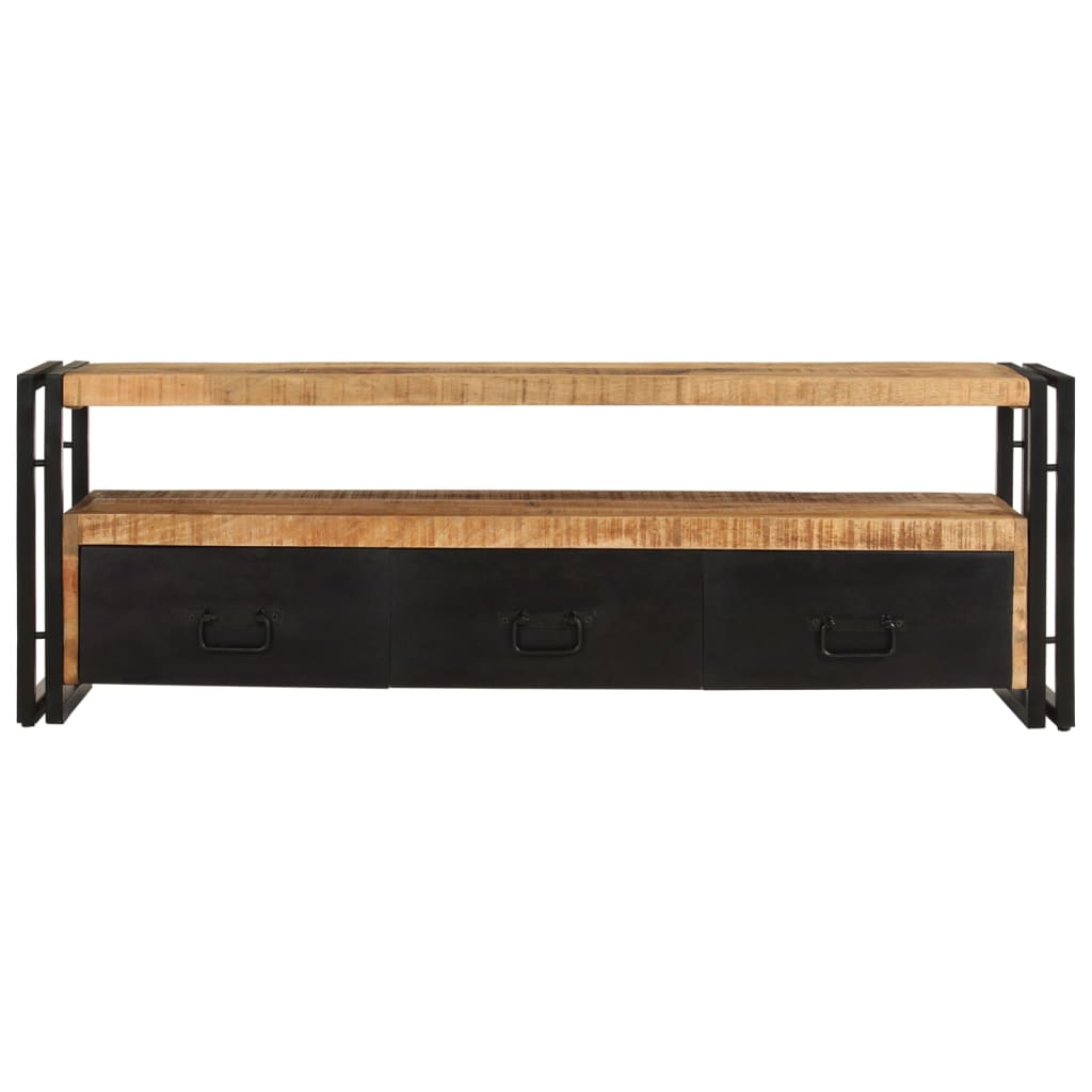 vidaXL Szafka pod telewizor, 120x30x40 cm, lite drewno mango