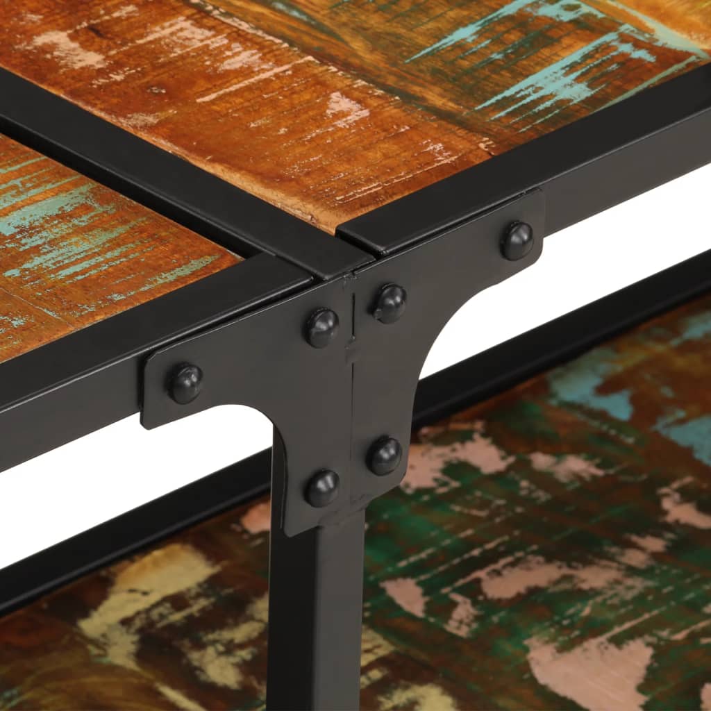 vidaXL Szafka pod TV, 150x30x41 cm, lite drewno odzyskane