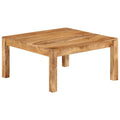 vidaXL Stolik kawowy, 80 x 80 x 40 cm, lite drewno akacjowe