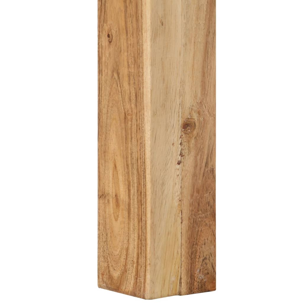 vidaXL Stolik kawowy, 80 x 80 x 40 cm, lite drewno akacjowe