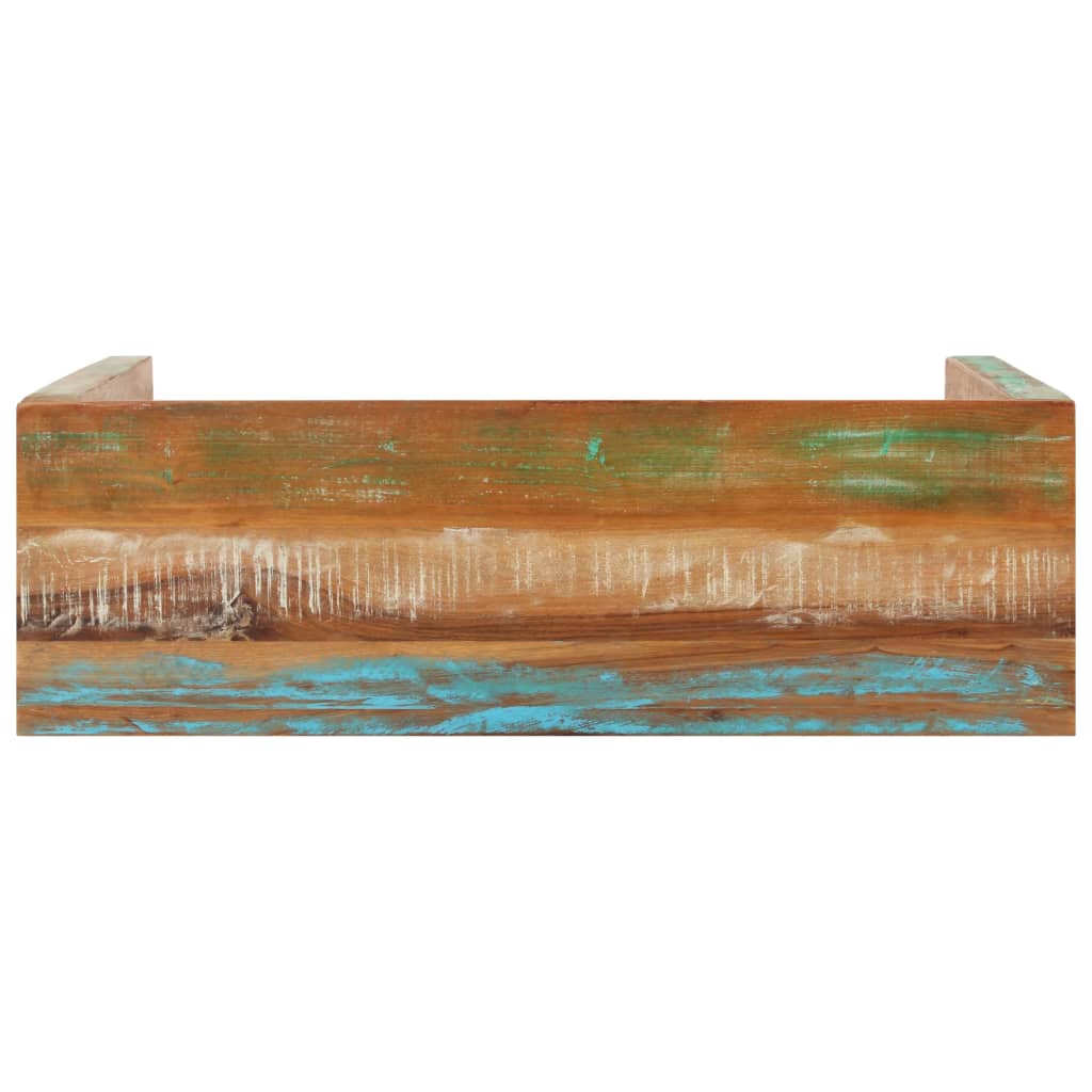 vidaXL Stolik typu konsola, 110 x 35 x 76 cm, lite drewno z odzysku