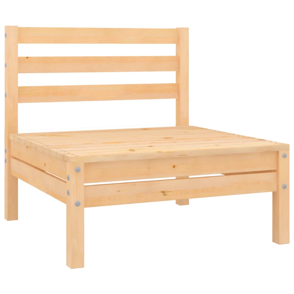 vidaXL 8-cz. zestaw mebli wypoczynkowych do ogrodu, drewno sosnowe