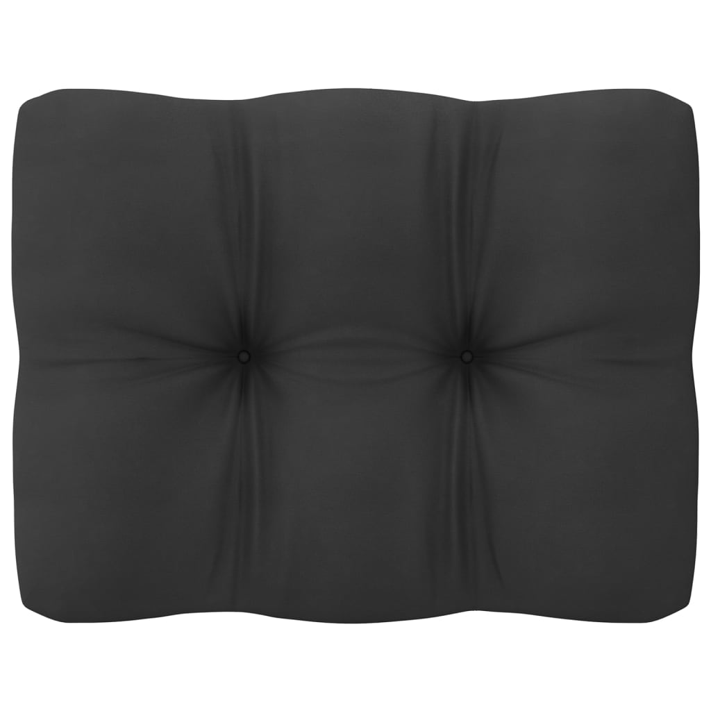 vidaXL 3-cz. zestaw wypoczynkowy z poduszkami, lite drewno sosnowe