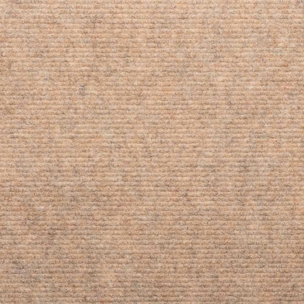 vidaXL Samoprzylepne nakładki na schody, 15 szt., 56x17x3 cm, beżowe