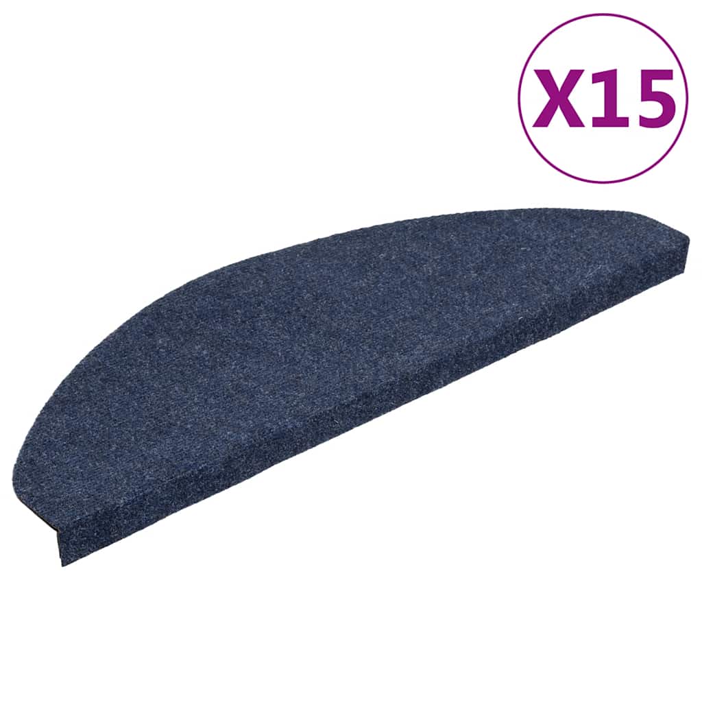 vidaXL Samoprzylepne nakładki na schody, 15 szt., 65x22,5x3,5 cm