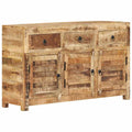 vidaXL Szafka, 110x30x65 cm, lite drewno mango