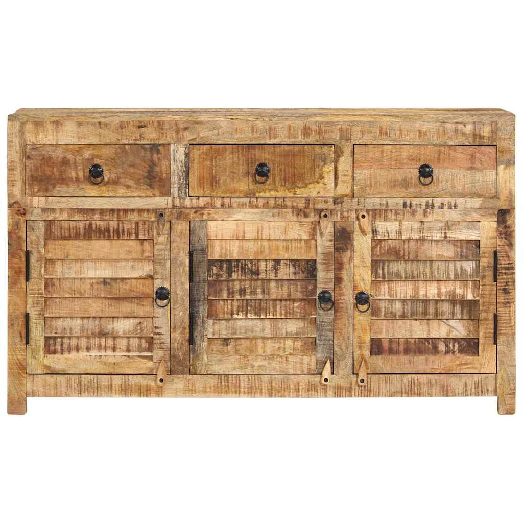 vidaXL Szafka, 110x30x65 cm, lite drewno mango