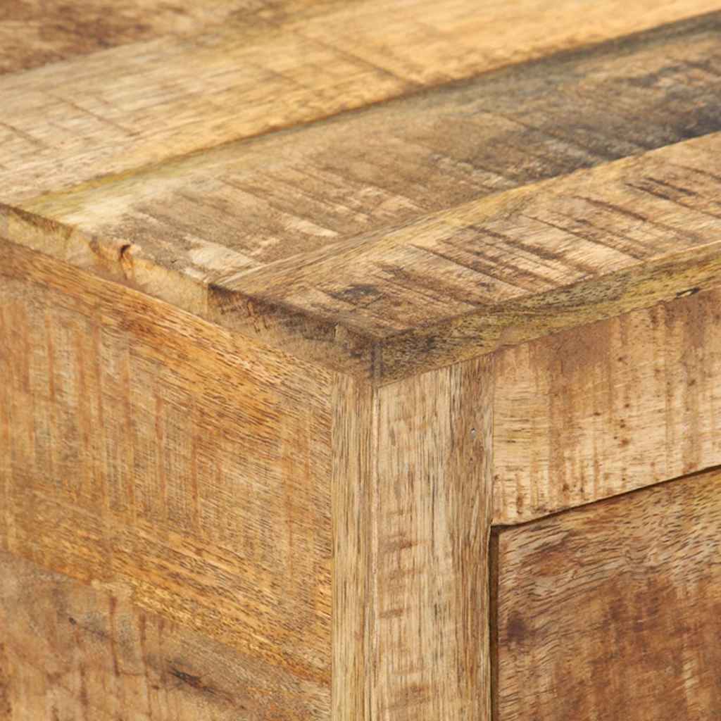vidaXL Szafka, 110x30x65 cm, lite drewno mango