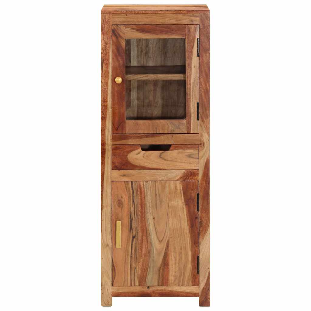 vidaXL Kredens, 40x34x110 cm, lite drewno akacjowe