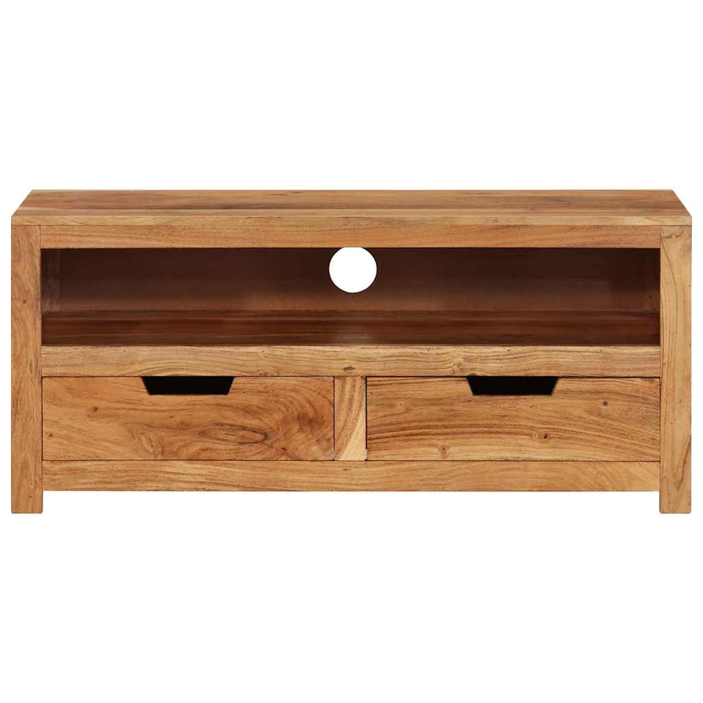 vidaXL Szafka pod TV, 88x35x40 cm, lite drewno akacjowe