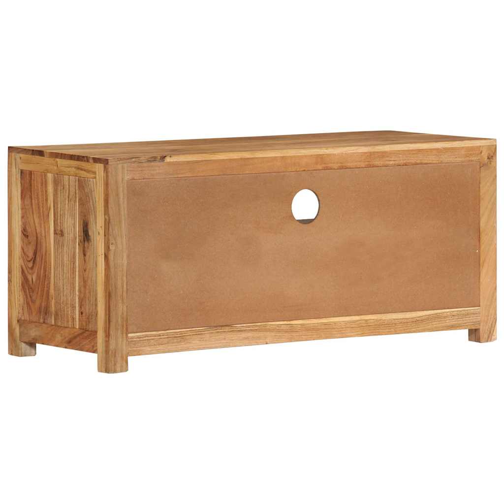 vidaXL Szafka pod TV, 88x35x40 cm, lite drewno akacjowe