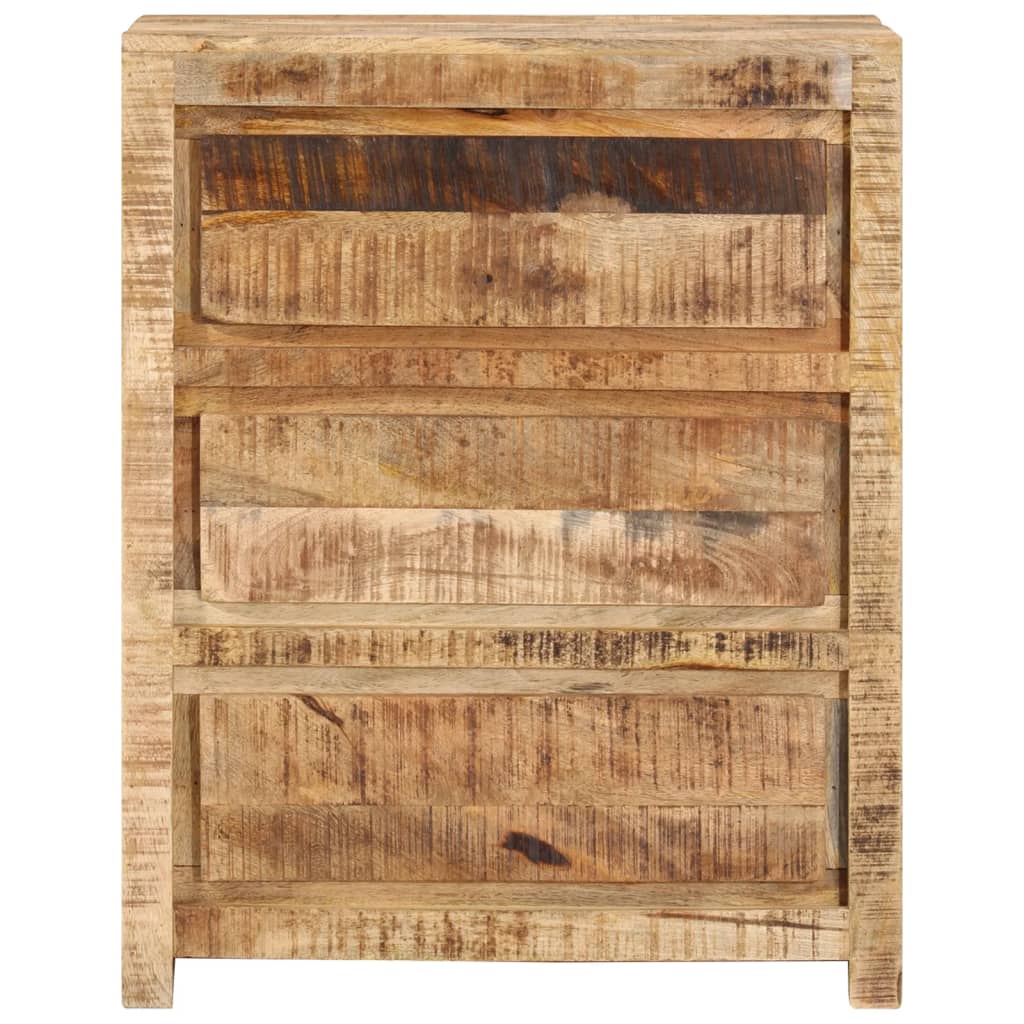 vidaXL Komoda, 60x33x75 cm, lite drewno mango