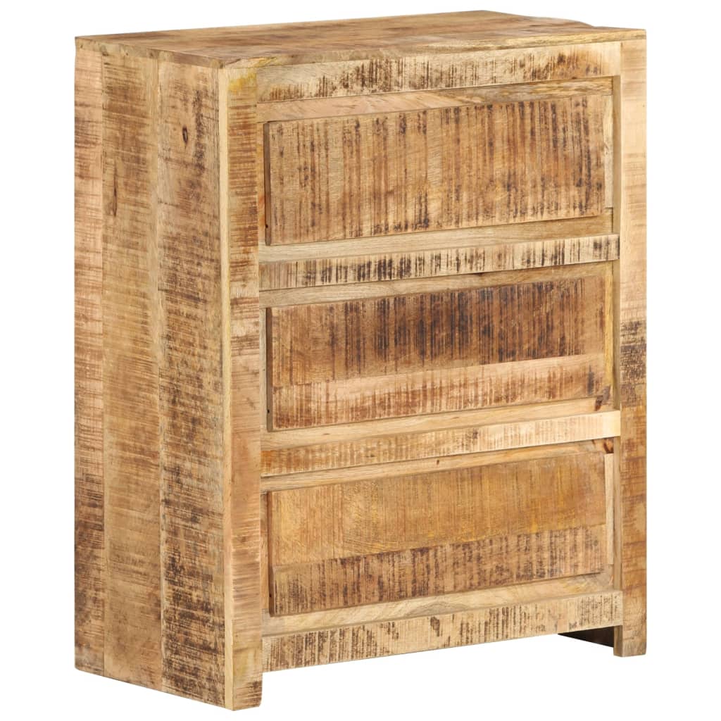 vidaXL Komoda, 60x33x75 cm, lite drewno mango