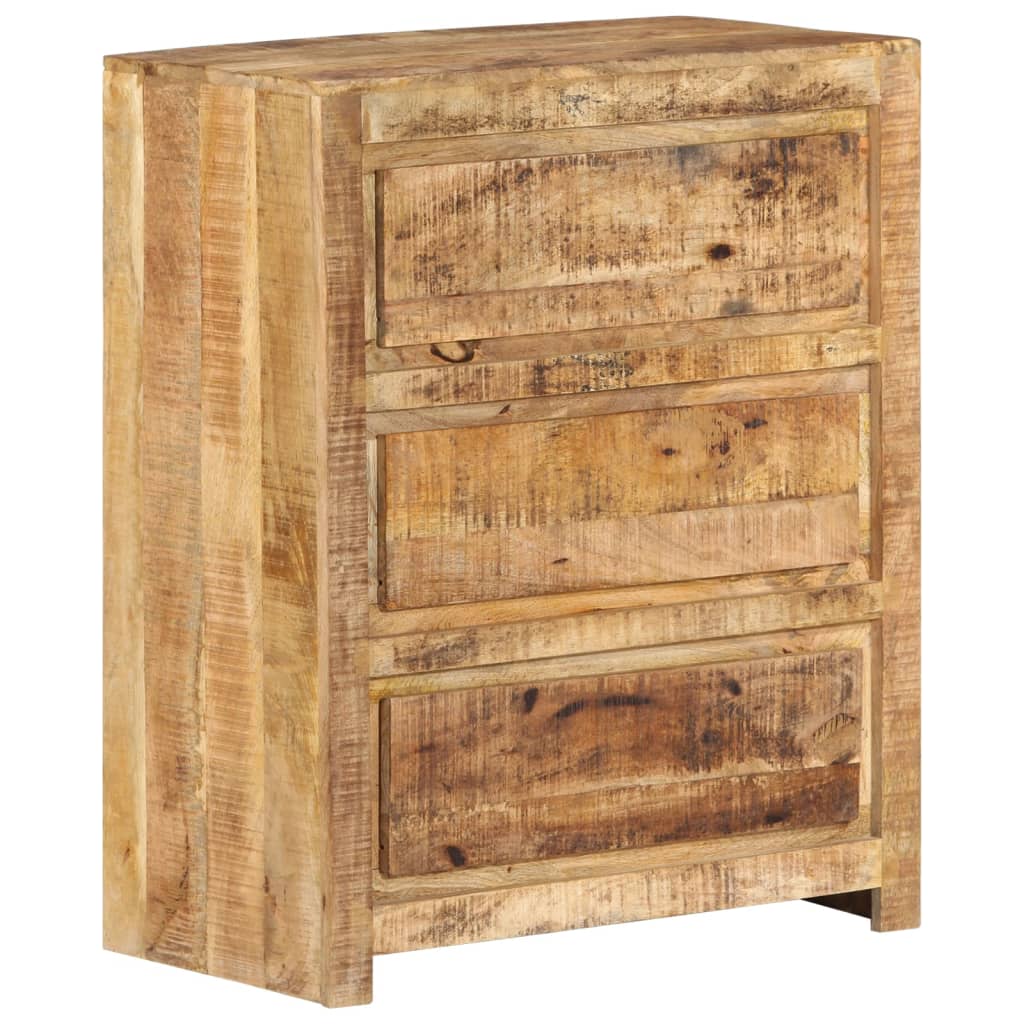 vidaXL Komoda, 60x33x75 cm, lite drewno mango