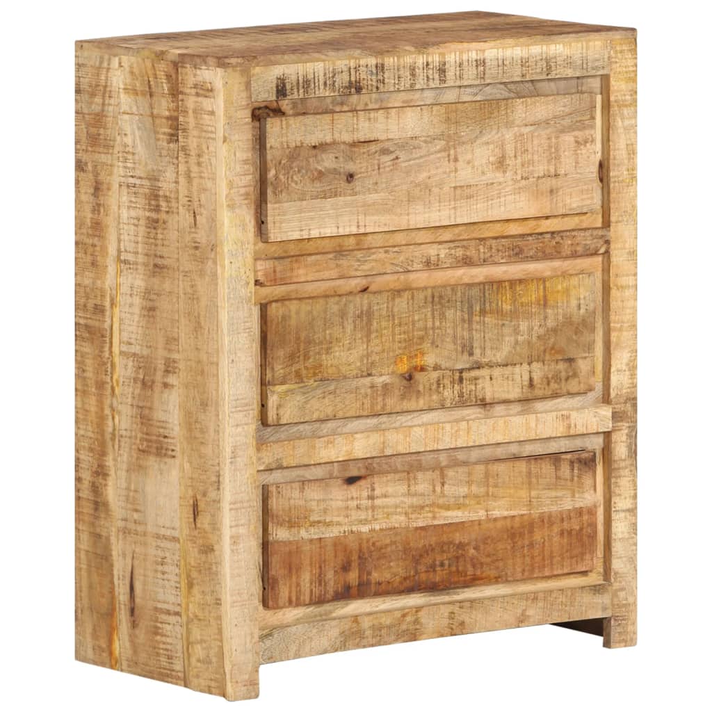 vidaXL Komoda, 60x33x75 cm, lite drewno mango