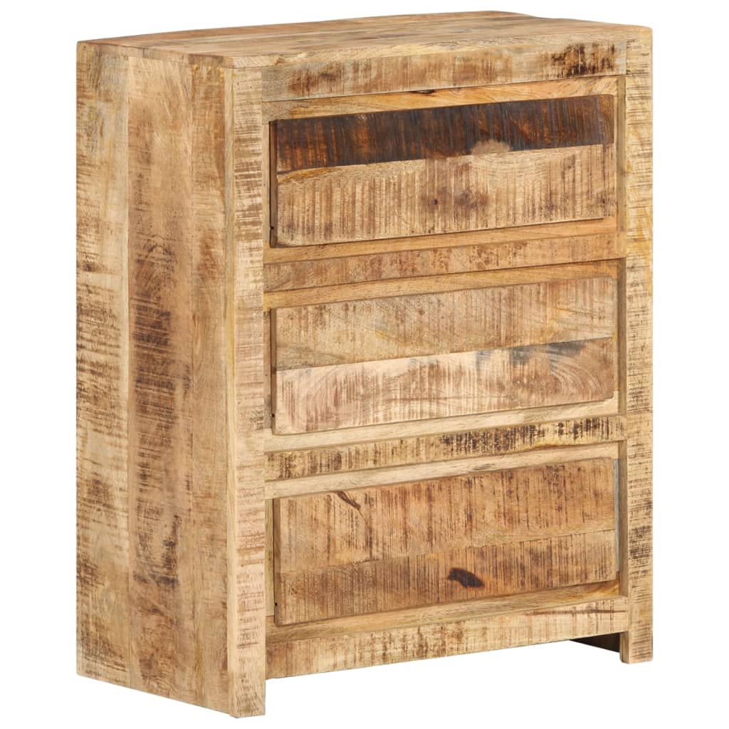 vidaXL Komoda, 60x33x75 cm, lite drewno mango