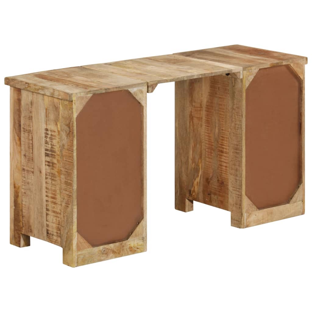vidaXL Biurko, lite drewno mango, 140x50x77 cm