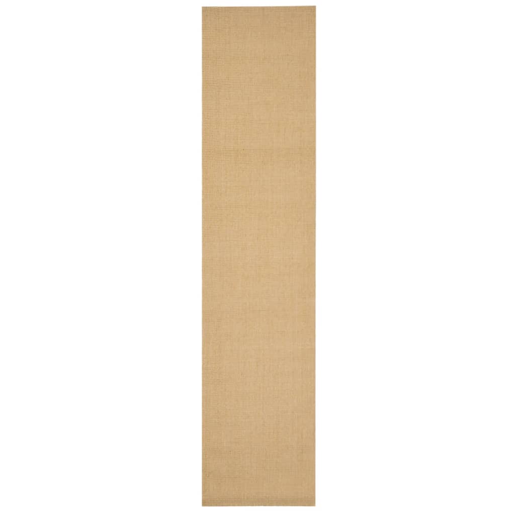 vidaXL Dywanik, naturalny sizal, 66x300 cm