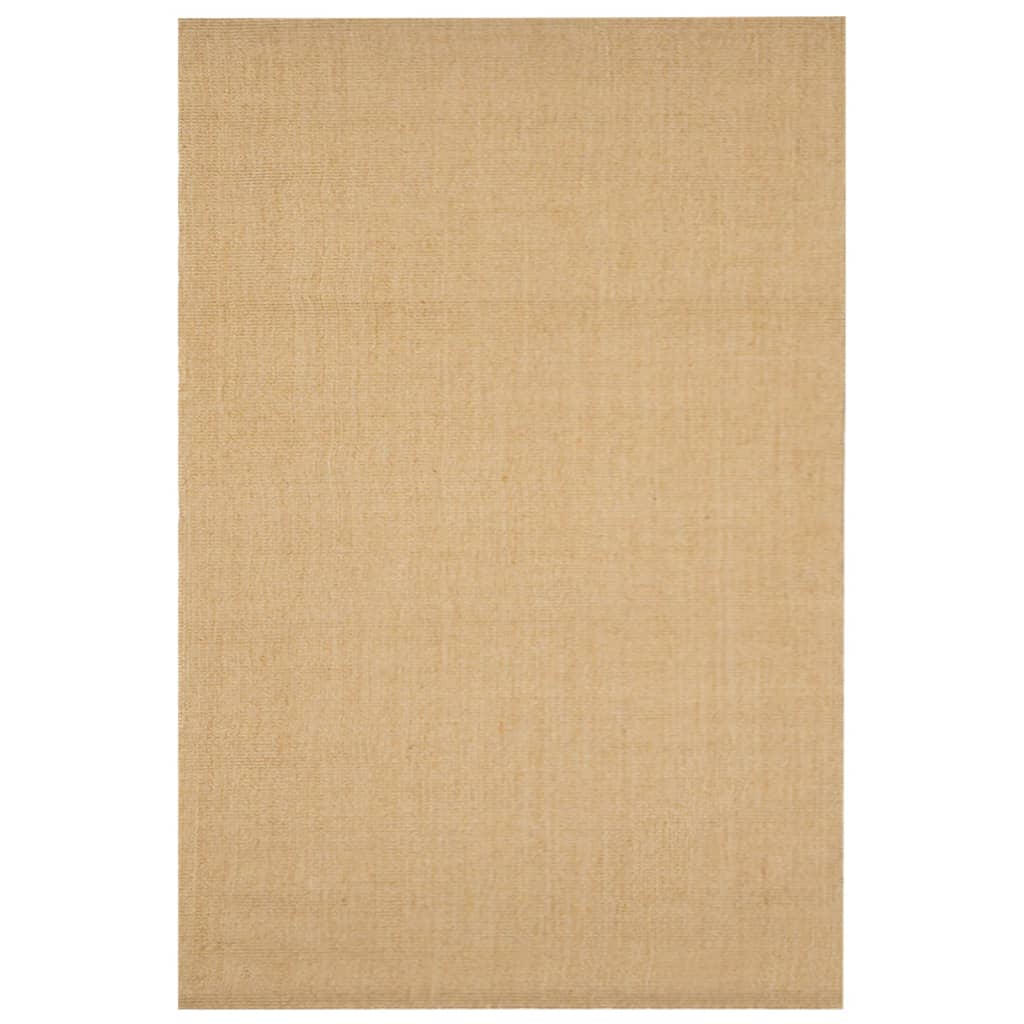 vidaXL Dywanik, naturalny sizal, 100x150 cm